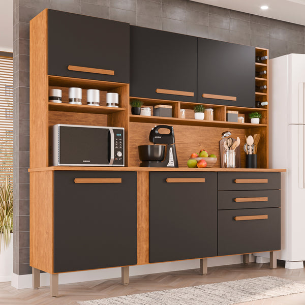 Cozinha Amanda 6 Portas e 2 Gavetas