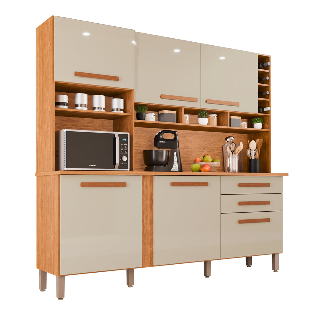 Cozinha Amanda 6 Portas e 2 Gavetas