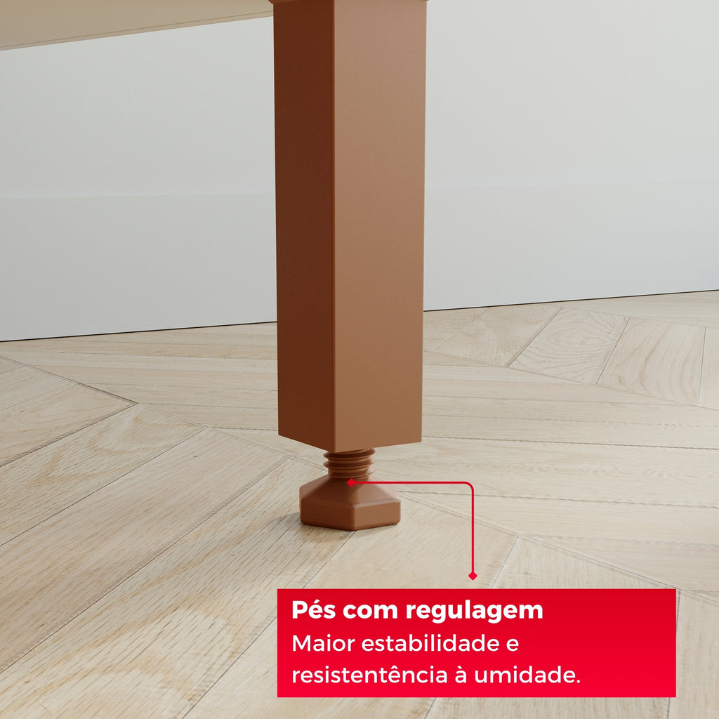 Cozinha Aurora 8 Portas e 2 Gavetas