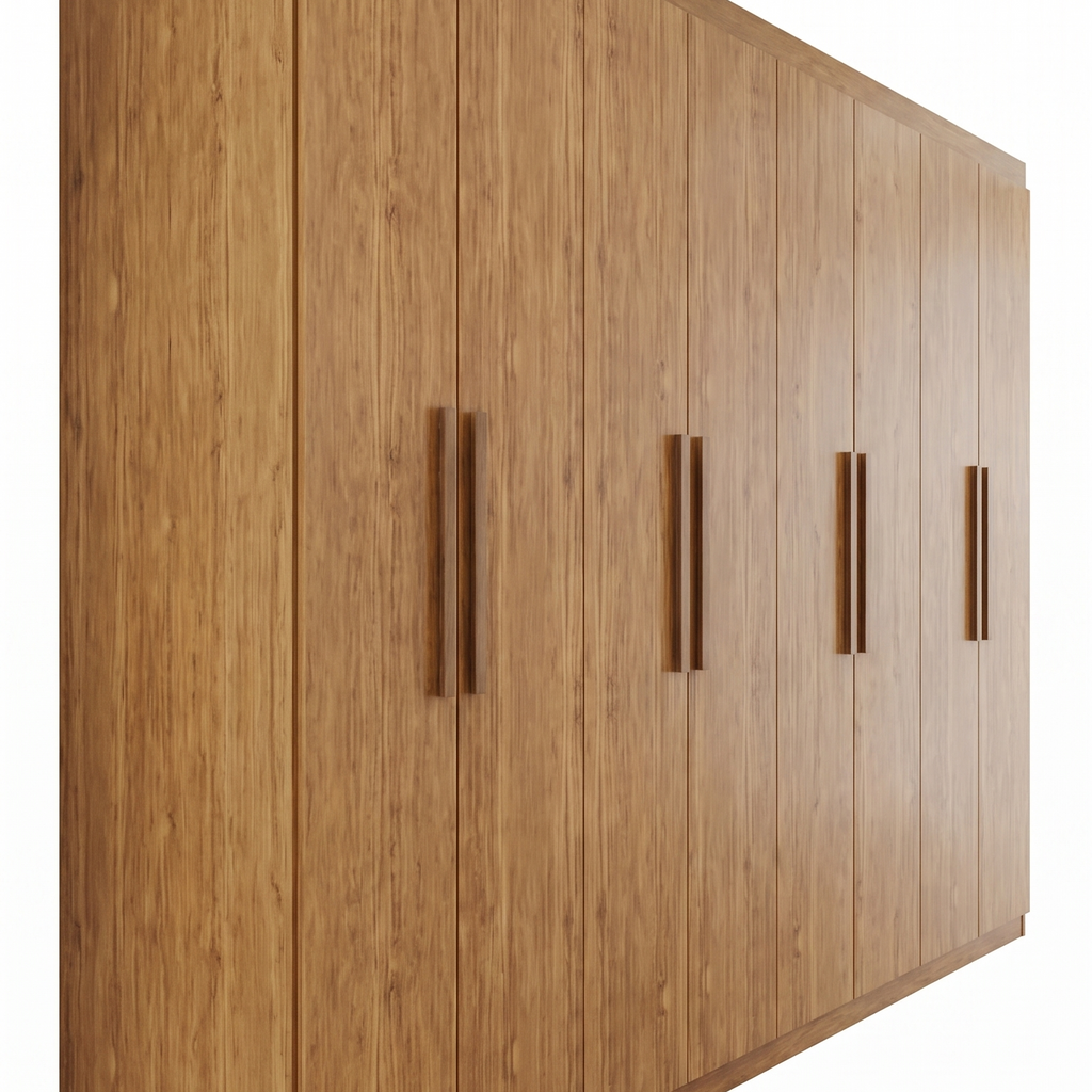 Guarda-Roupa Casal 100% MDF 8 Portas e 4 Gavetas Herrera