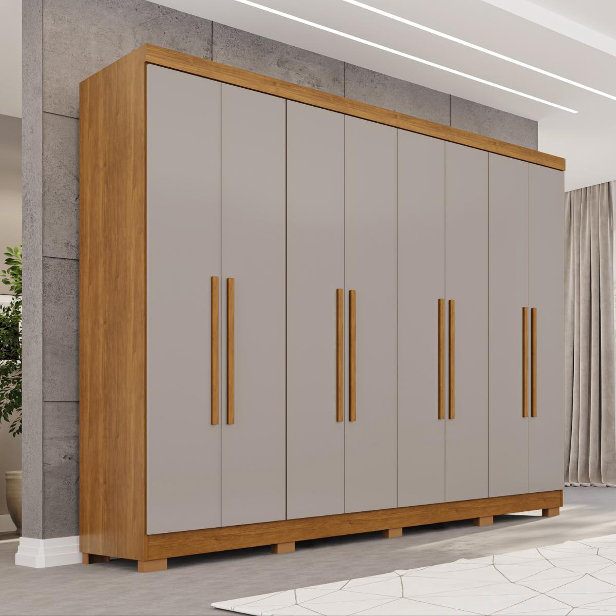 Guarda-Roupa Santorini 8 Portas 2 Gavetas