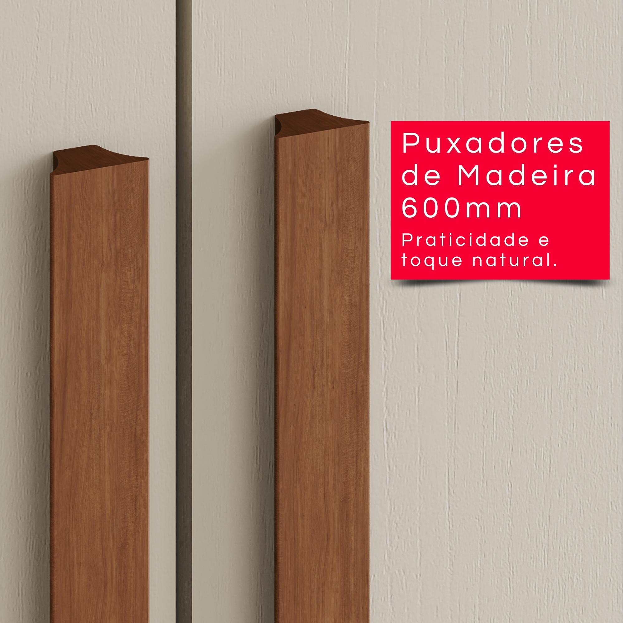 Guarda-Roupa Casal  8 Portas e 4 Gavetas Herrera Com Espelho