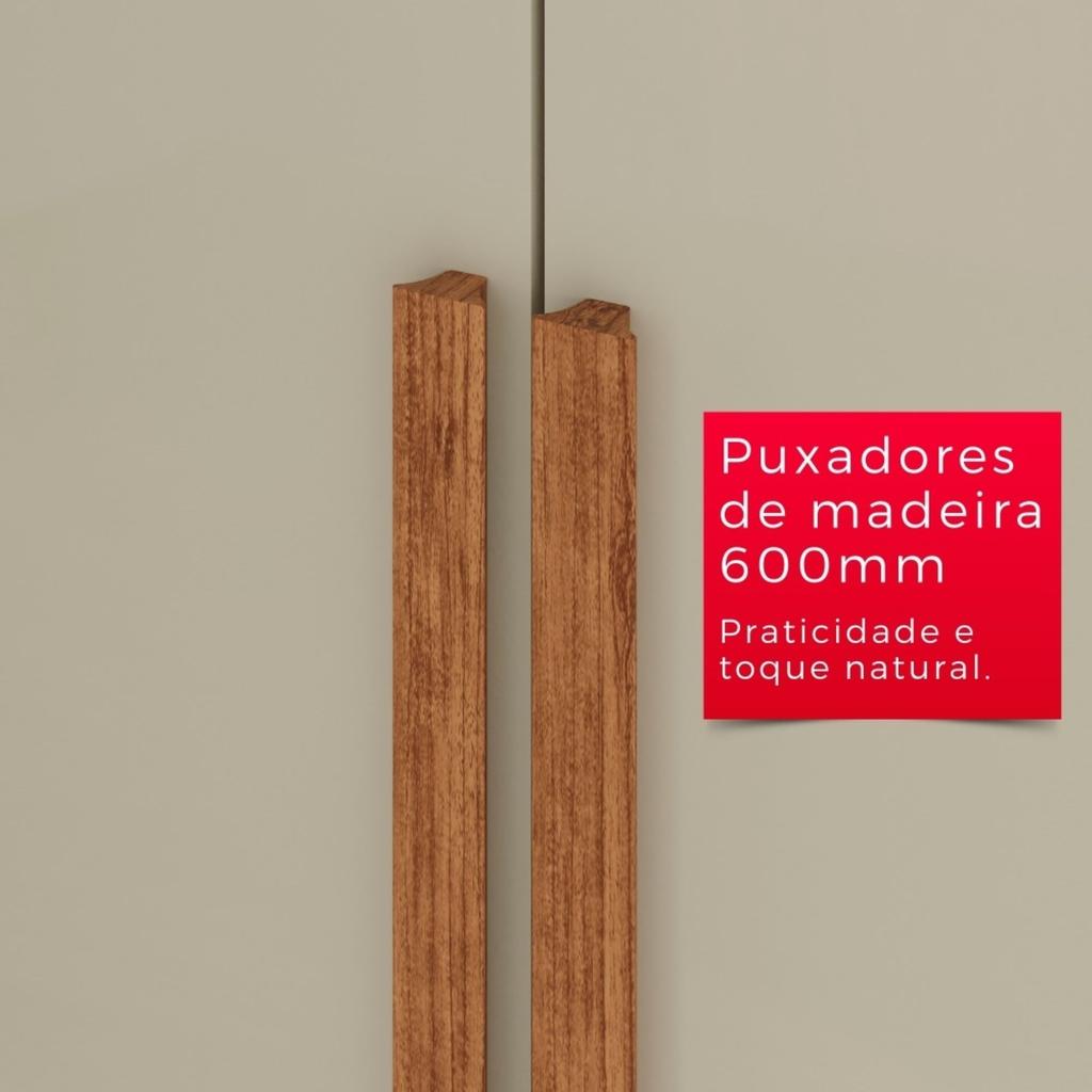 Guarda-Roupa Casal 100% MDF 8 Portas e 4 Gavetas Heros