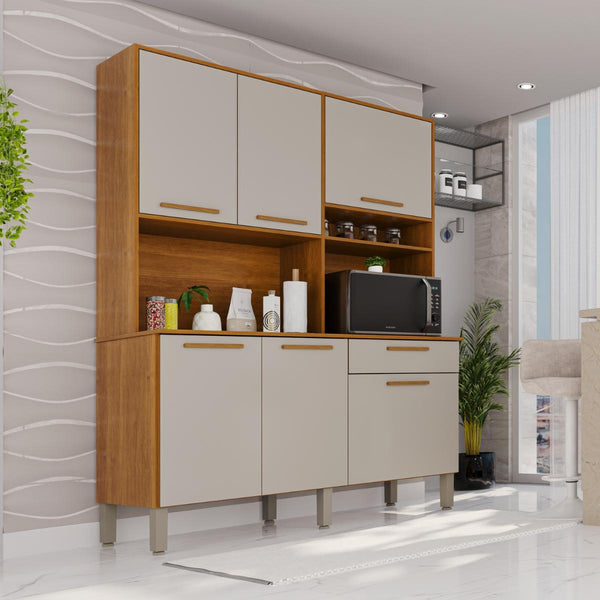 Armário de Cozinha Imperial 5 Portas 1 Porta Basculate 1 Gaveta