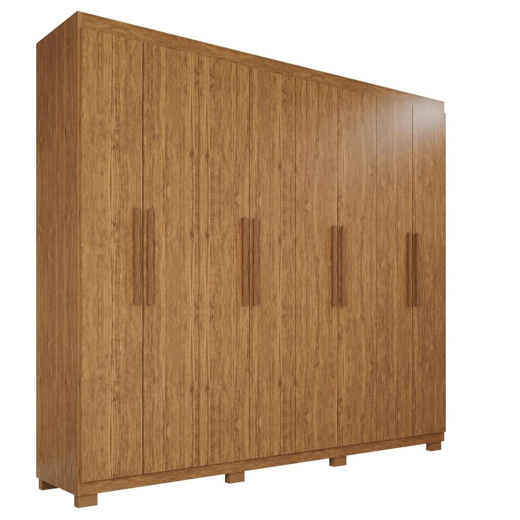 Guarda-Roupa Casal 100% MDF 8 Portas e 4 Gavetas Heros