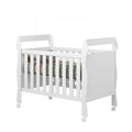 Mini Berço Americano 3 em 1 | Berço, Cama e Sofá | MDF | Branco