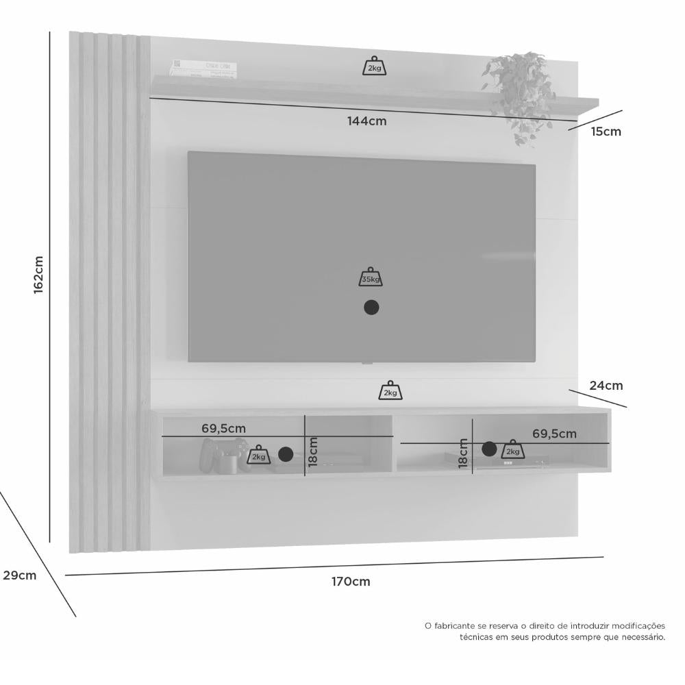 Painel Loki para TV até 65 Polegadas