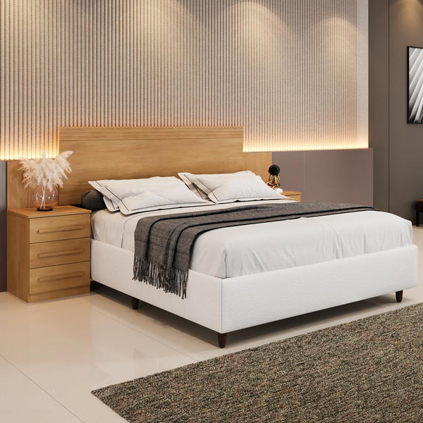 Cabeceira Majestade P/ Colchão de 1,40m e 1,60m - Cinamomo