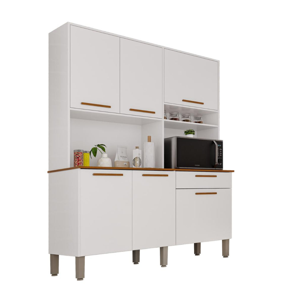 Armário de Cozinha Imperial 5 Portas 1 Porta Basculate 1 Gaveta