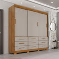 Guarda-Roupa Casal Montreal 3 Portas 9 gavetas