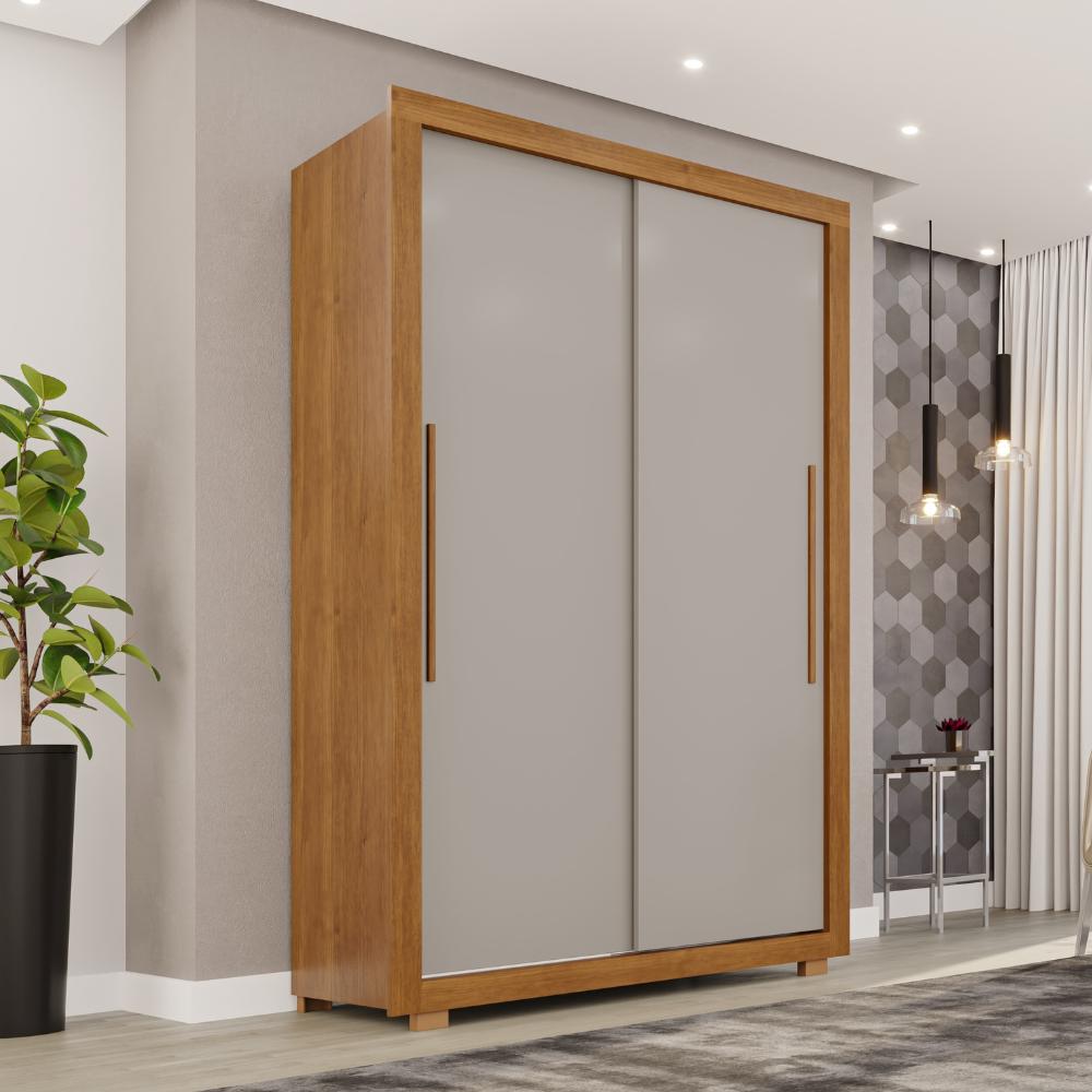 Guarda-Roupa Luna  2 Portas 2 Gavetas