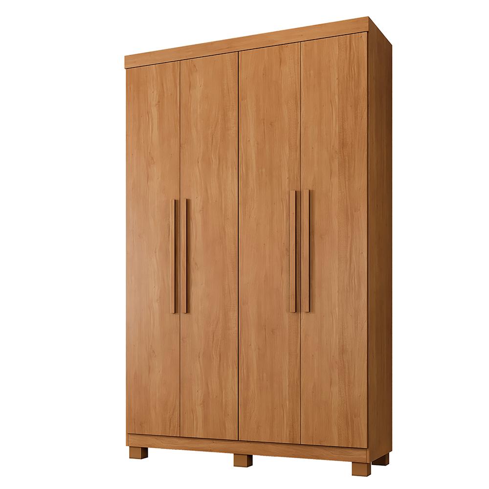Guarda-Roupa Verona 4 Portas e 3 Gavetas - Cinamomo