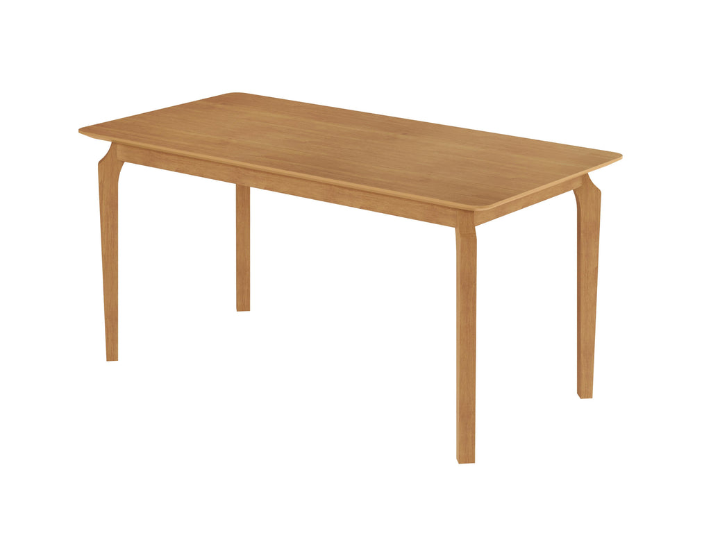 Mesa de Jantar Lyz 160x90 Tampo Amadeirado em MDF