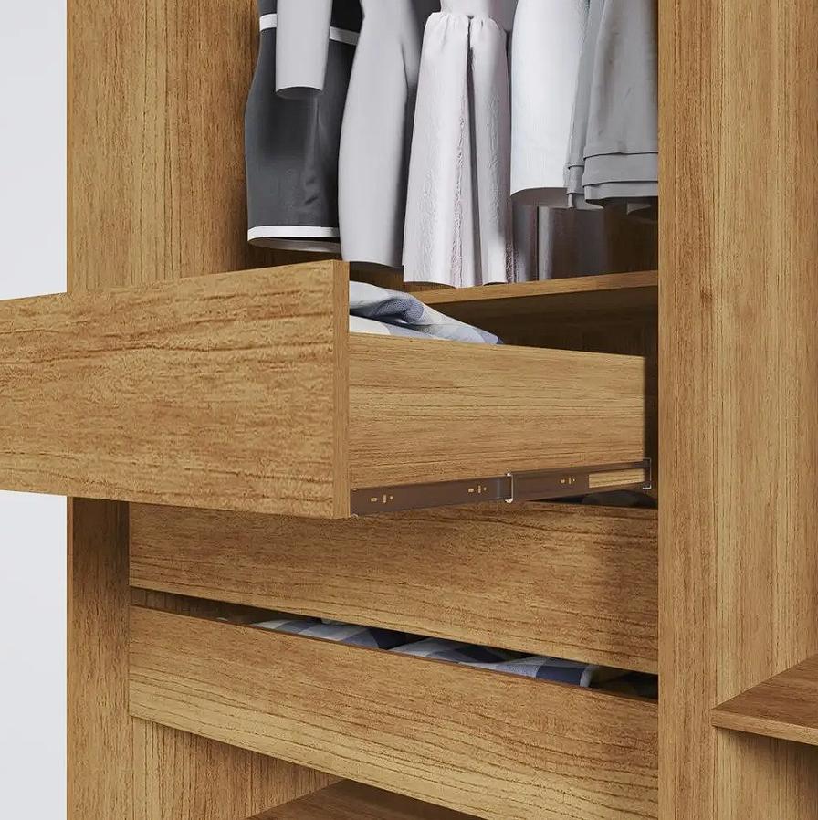 Guarda-Roupa Elegance Plus 6 Portas com Espelho