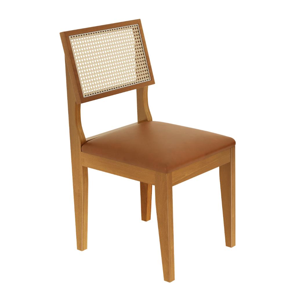 Mesa de Jantar Lyz 160x80 MDF e  6  Cadeiras Turmalina