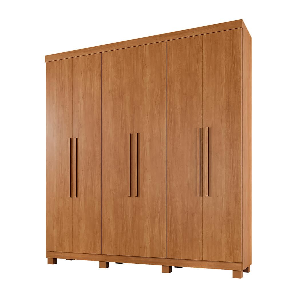 Guarda-Roupa Verona 6 Portas 3 Gavetas - Cinamomo