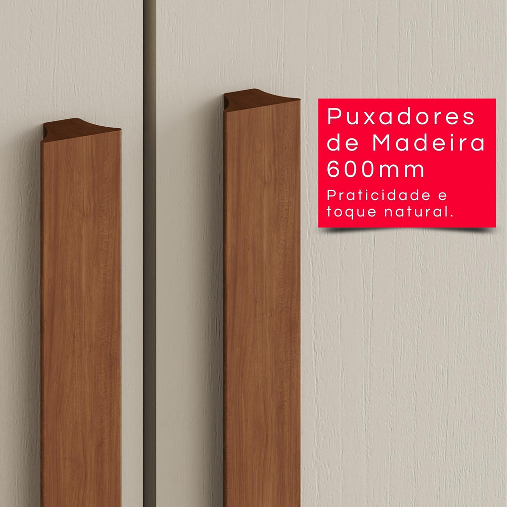 Guarda-Roupa Casal  8 Portas e 4 Gavetas Herrera