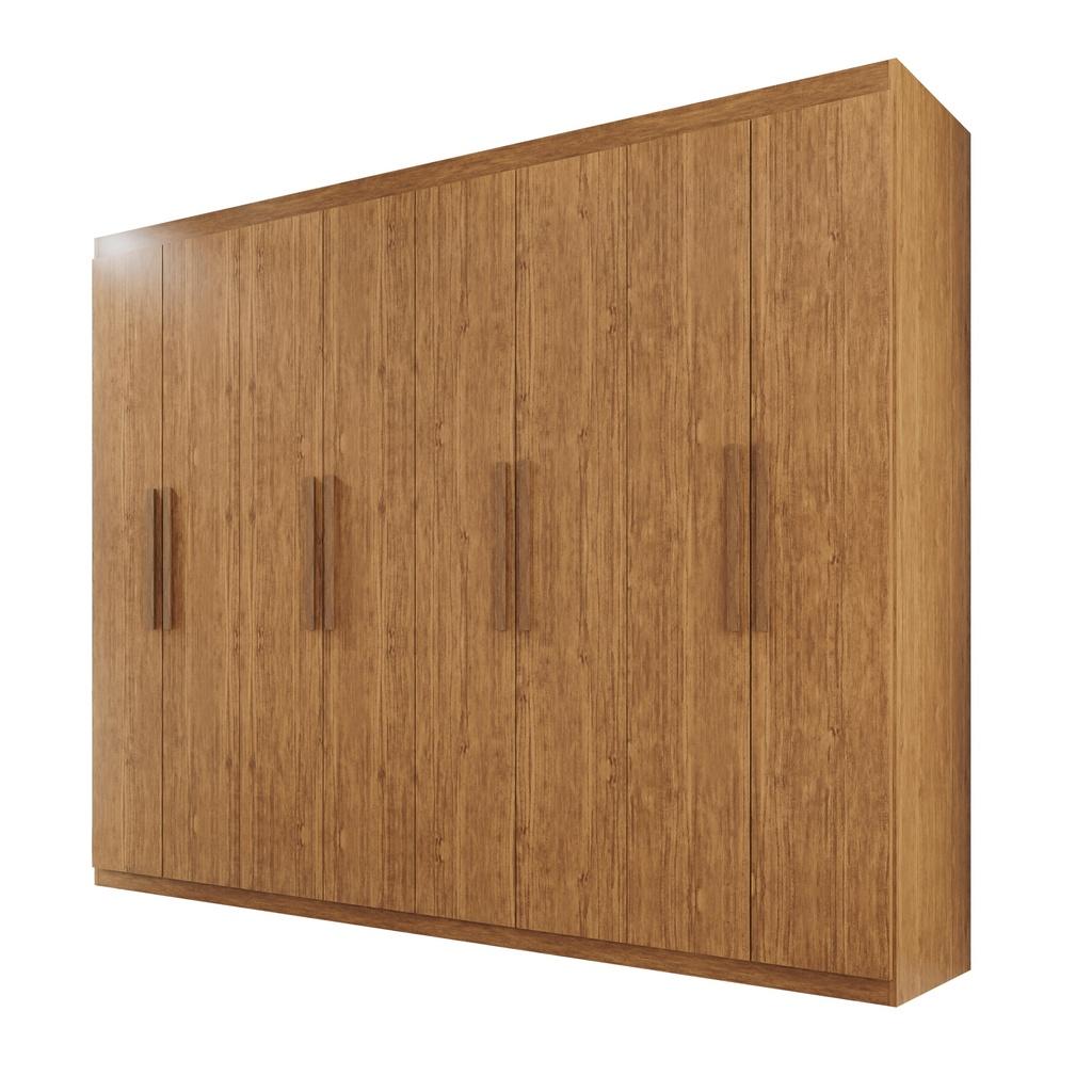 Guarda-Roupa Casal 100% MDF 8 Portas e 4 Gavetas Herrera